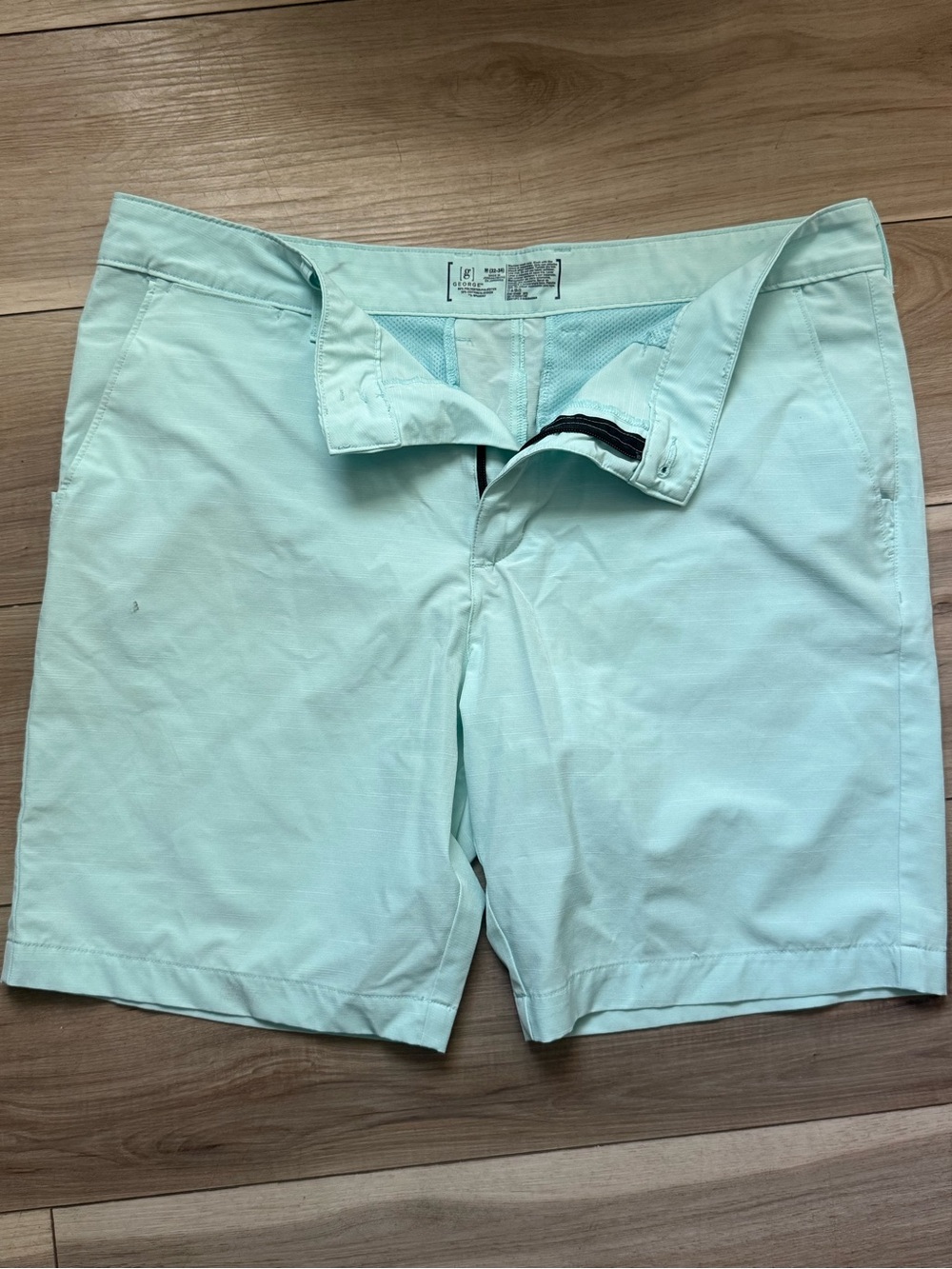 George Mint Green Lightweight Shorts